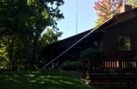   0 old antenna on the house 4  