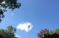   0 old antenna on the house 6  