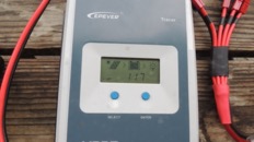   3 solar controller is running  