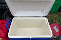   Igloo legend 60 cooler open  