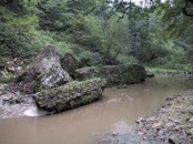34 1000 paces upstream