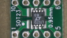   1 pins bent  