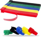   color velcro cable ties - 8 inch  