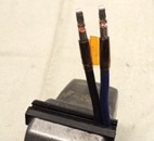   DSCN6650 (position the leads vertically so gravity helps the solder flow in)  
