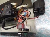   power switch and battery indicator  
