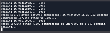 &nbsp;&nbsp;flash 4 done&nbsp;&nbsp;