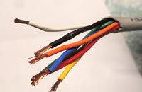   J wires cut and stripped  