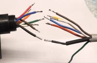   L preparing to splice  