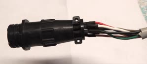   Q plug hood installed  