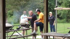 chicken wings cooking