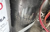   3 old run capacitor with resistor?  