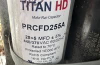   4 new run capacitor  