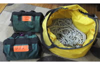 &nbsp;&nbsp;two smaller bags and the lift rope&nbsp;&nbsp;