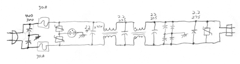 pencil schematic