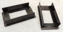   2 meter faceplates trimmed  