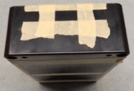   7 taping off PP30 holes  