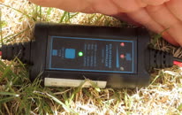   B LIFE selected, charging  