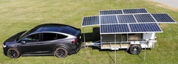   solar charge trailer  