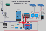  50 Amp RV Inverter Upgrade  