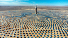   big solar farm  