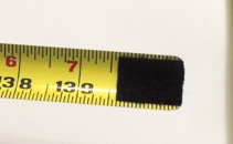   3 element end velcro  